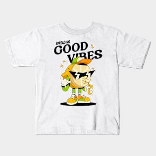 Spreading Good Vibes Kids T-Shirt